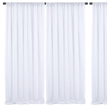 White Tulle Backdrop