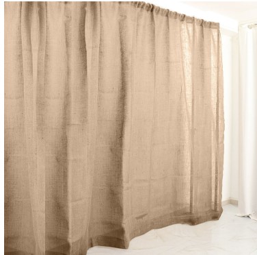 Reversable Burlap/Tulle to Burlap Backdrop
