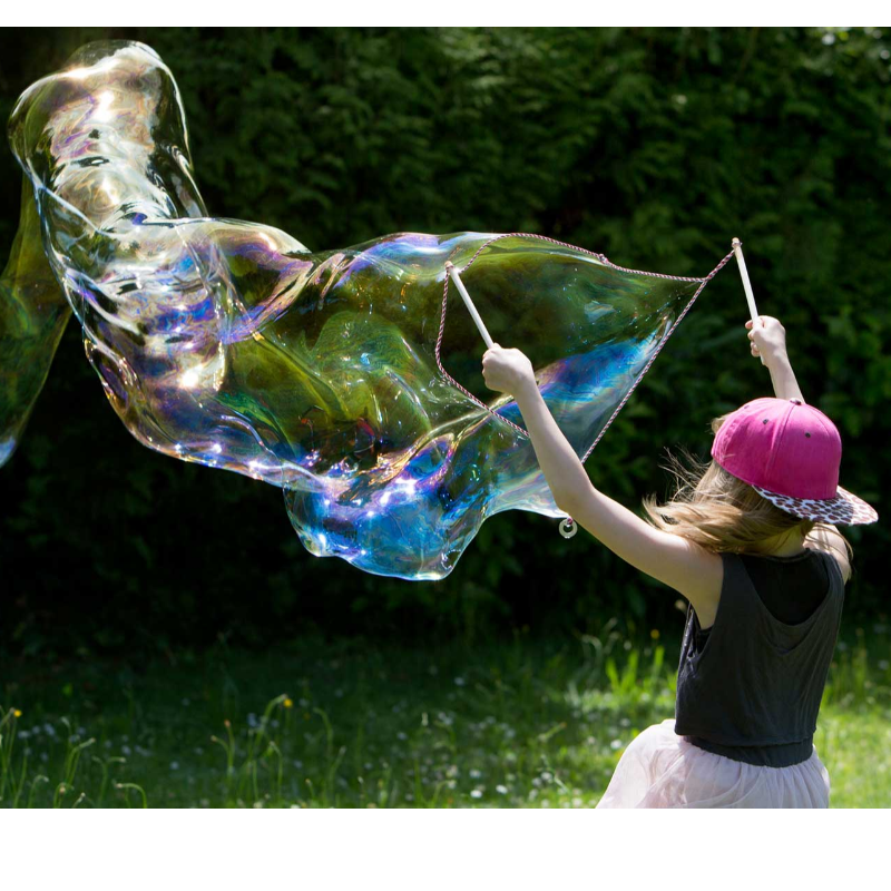 Riesenseifenblasen