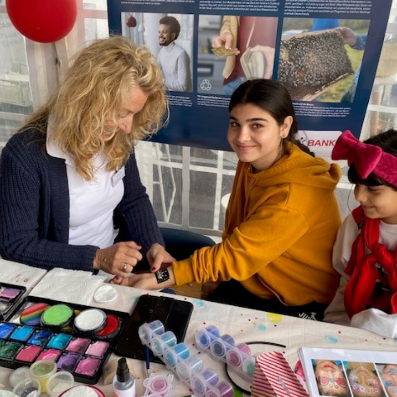 Glitzertattoo-Programm