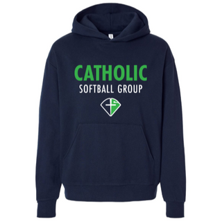 Catholic Softball Hoodie