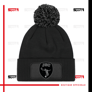 Bonnet à pompon - Noir