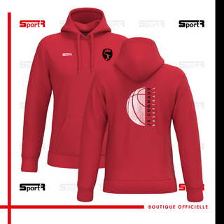 Sweat capuche Hommes & Enfants - Rouge