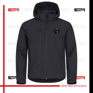 Softshell manches longues Hommes & Enfants - Noir