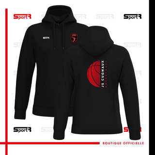 Sweat capuche Hommes & Enfants - Noir