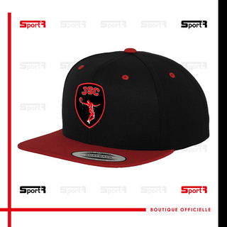 Casquette snapback - Noir/Rouge