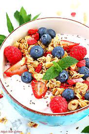 Organic Local Honey Infused Greek Yogurt & Granola with Fresh Berries Main Image