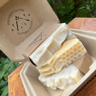 Barra de Jabón Achote, Arcilla & Geranio  (Soap Bar Achiote, Clay & Geranium & Mint)