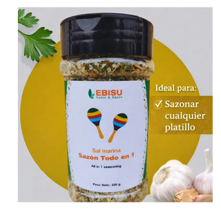 Sal marina Sazón Todo en 1 (All in 1 seasoning)