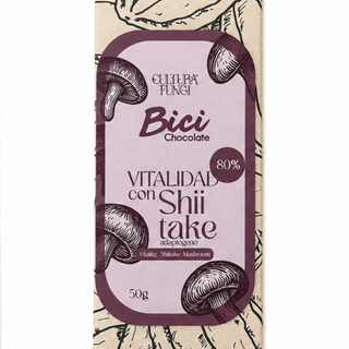 Chocolate oscuro 80% – Shiitake (Shiitake Mushroom Chocolate)