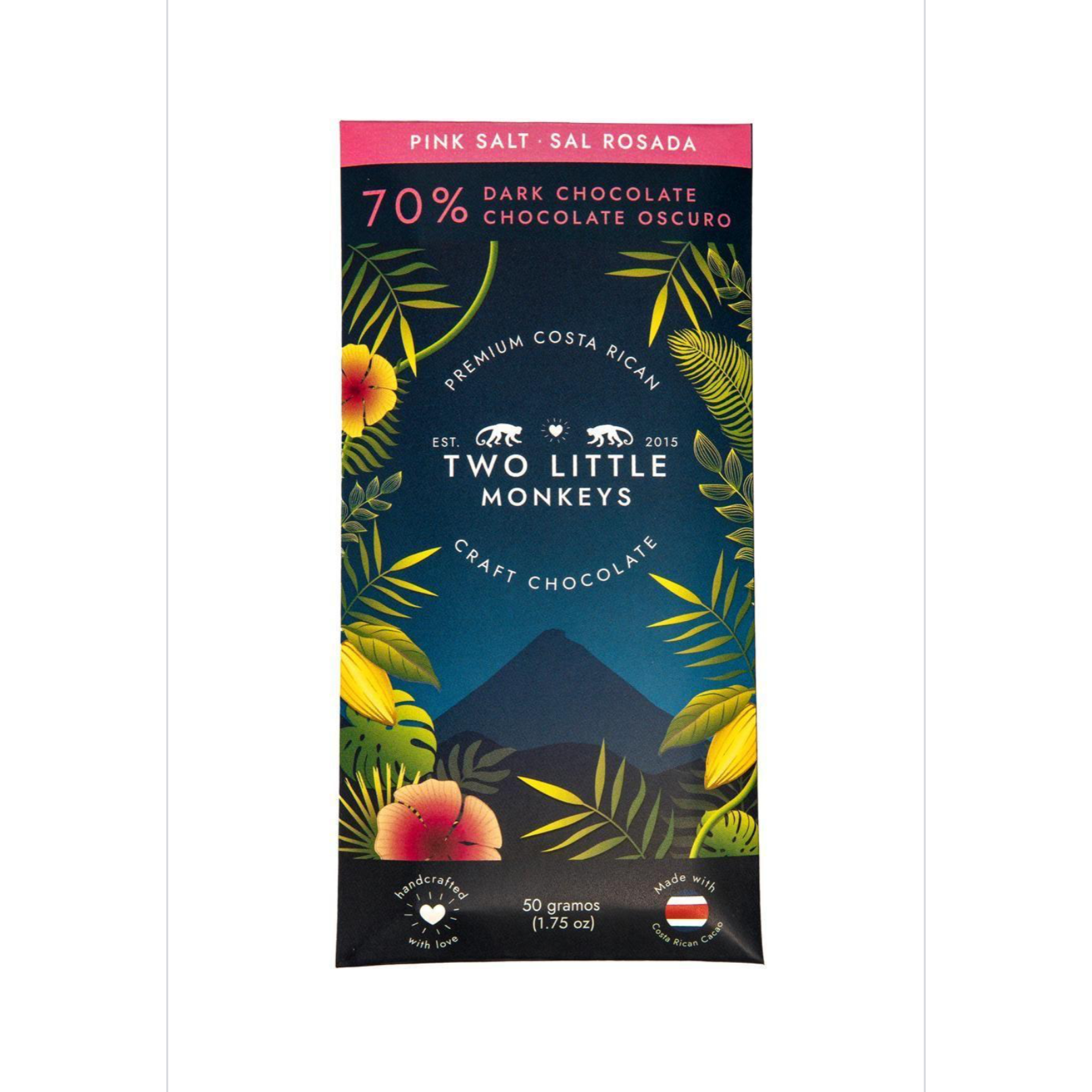 Barra Chocolate 70% Sal Rosada(Pink Salt Chocolate)