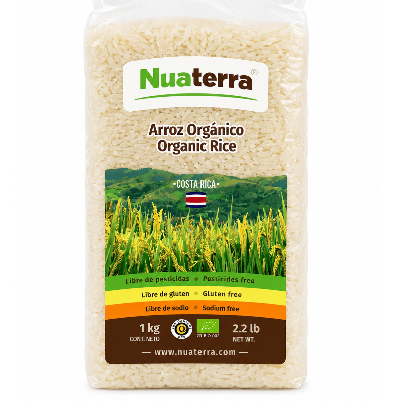 Arroz Blanco Orgánico 500g (Organic White Rice)