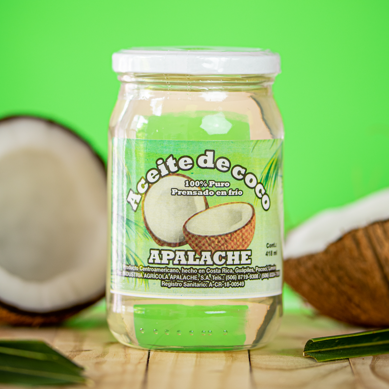 Aceite de Coco Orgánico 418ml (Coconut oil)