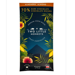 Barra Chocolate 70% Almendra(Almond Chocolate)