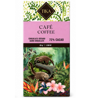 Chocolate oscuro 72% Café
