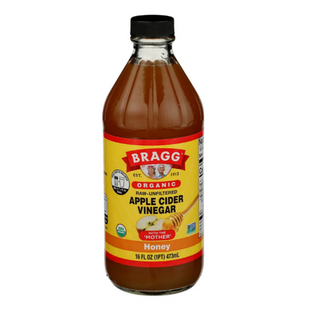 Vinagre Manzana con Miel Orgánico 473ml (Organic Apple Cider Vinegar with Honey 16oz)
