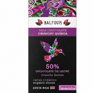 Milk Chocolate 50% Crunchy Quinoa