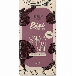 Chocolate oscuro 80% – Reishi (Reishi Mushroom Chocolate)