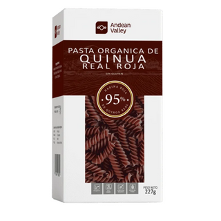 Pasta Orgánica de Quinoa Roja 227g (Organic Red Quinoa Pasta)