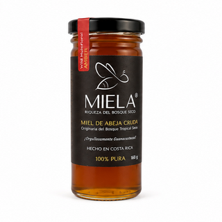 160g Miel de Abeja Cruda (Wild Multifloral Raw Honey)