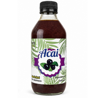 Sirope de acaí orgánico 500ml (Organic acaí syrup)