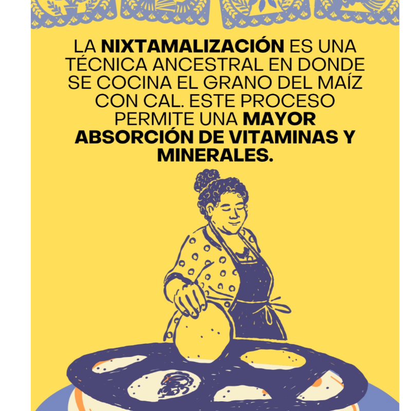 Harina de Maíz Blanca Nixtamalizada 1kg (White Corn Flour)