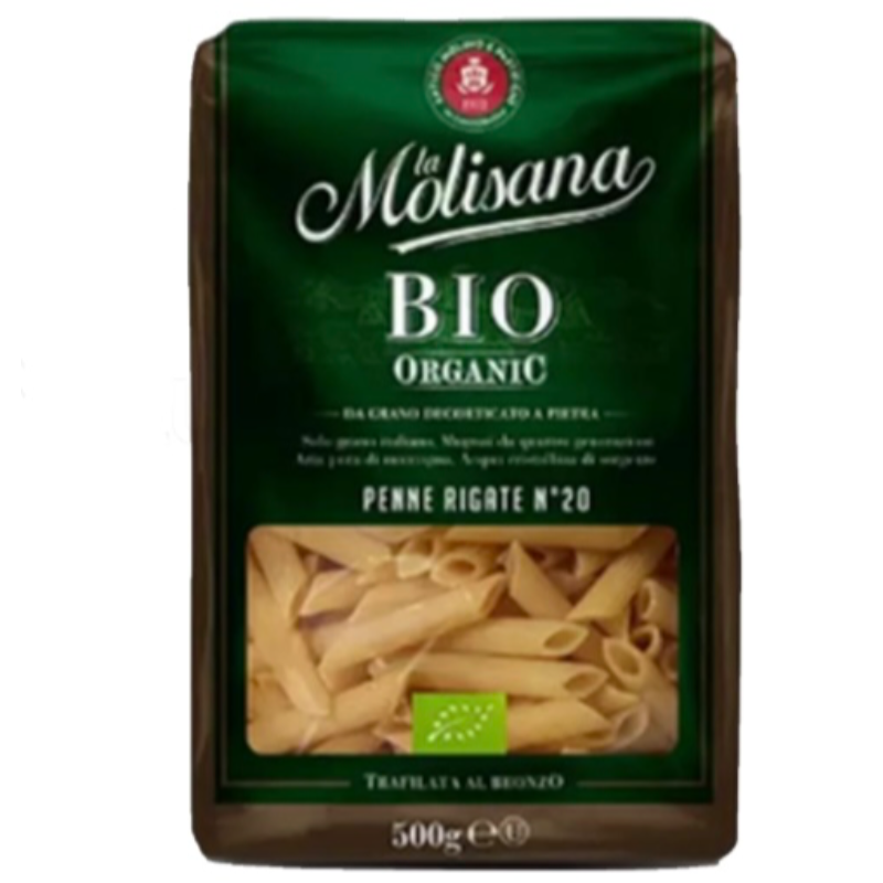 Pasta Penne Orgánico 500g