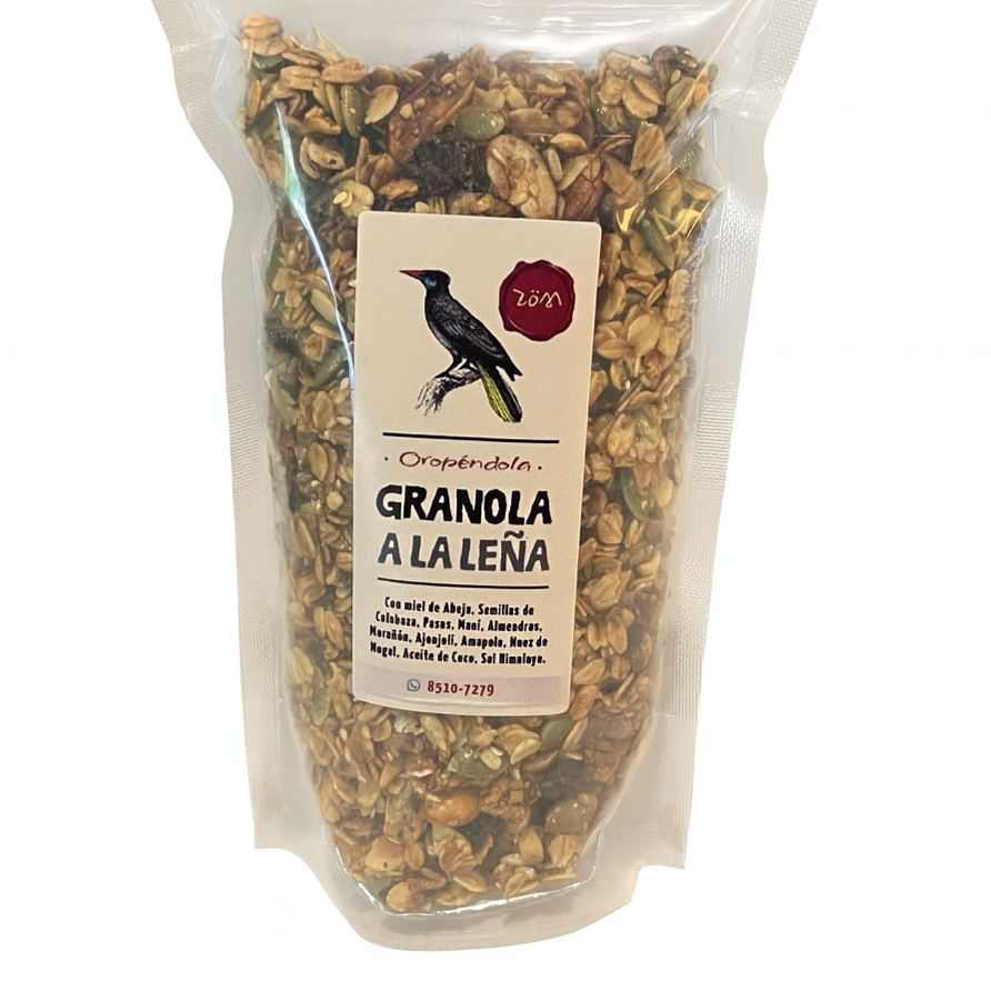 Granola Artesanal a la Leña 300g (Wood-fired Artisan Granola)