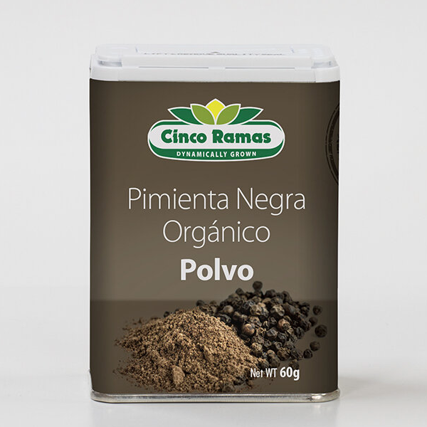 Pimienta negra en Polvo 60g (Ground Black Pepper)