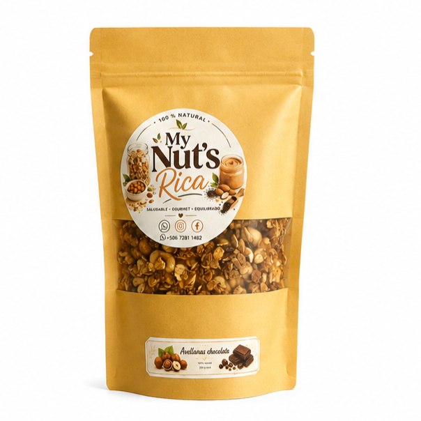 Granola Avellanas Chocolate 200g (Chocolate Hazelnut Granola)