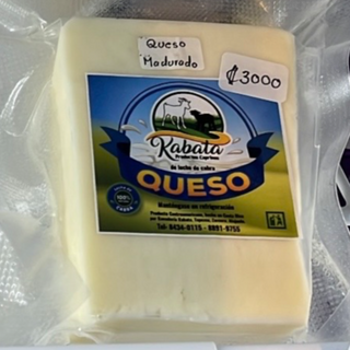Queso Madurado de Cabra (Matured Goat Cheese)