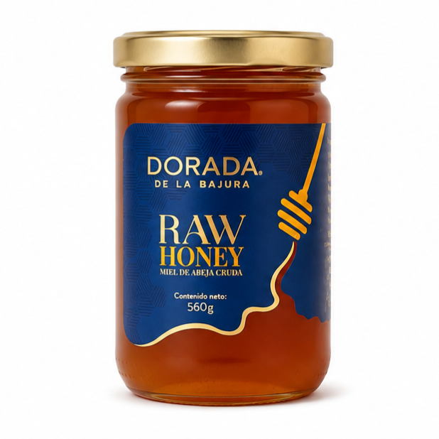 560g Miel de Abeja Cruda (Raw Honey)