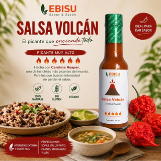 Salsa Volcán (Carolina Reaper - Extra hot)