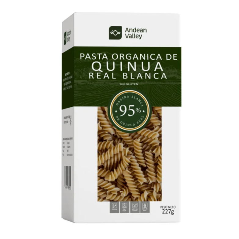 Pasta Orgánica de Quinoa Blanca 227g (Organic White Quinoa Pasta)