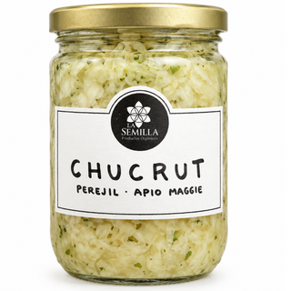  300g Chucrut Organico con Perejil & Apio Maggie (Sauerkraut with Parsley and Lovage)