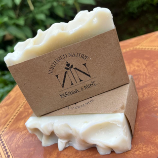 Barra de Jabón Moringa & Menta  (Soap Bar Moringa & Mint)