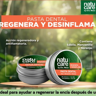 Pasta Dental Regenera y Desinflama (Toothpaste Regenerate and reduce inflammation)