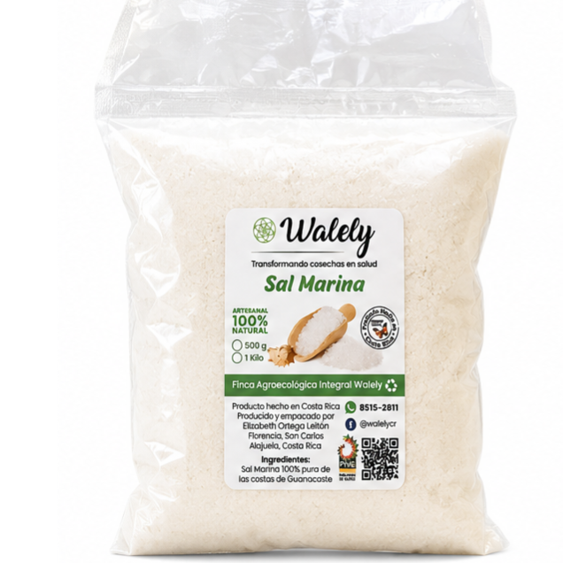 Sal Marina sin refinar 500g (Unrefined Sea Salt)