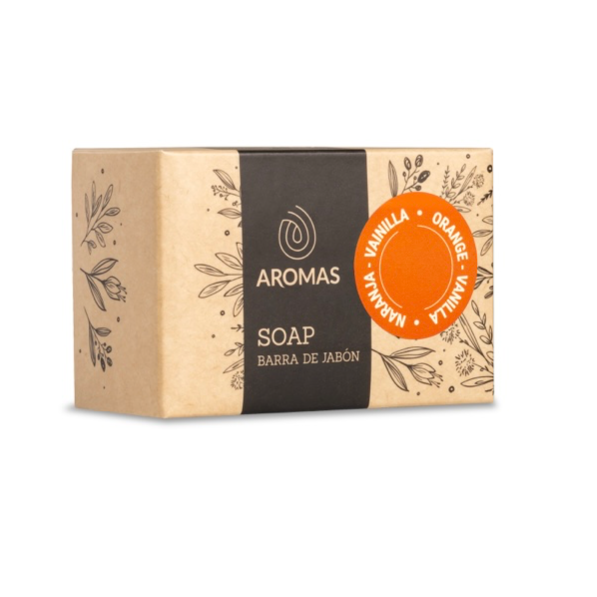 Jabón en barra - Naranja & Vainilla 150g (Orange & Vanilla Soap)