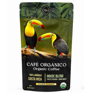 Café Molido Orgánico 250g Tueste Oscuro (Organic ground coffee Dark Roast)