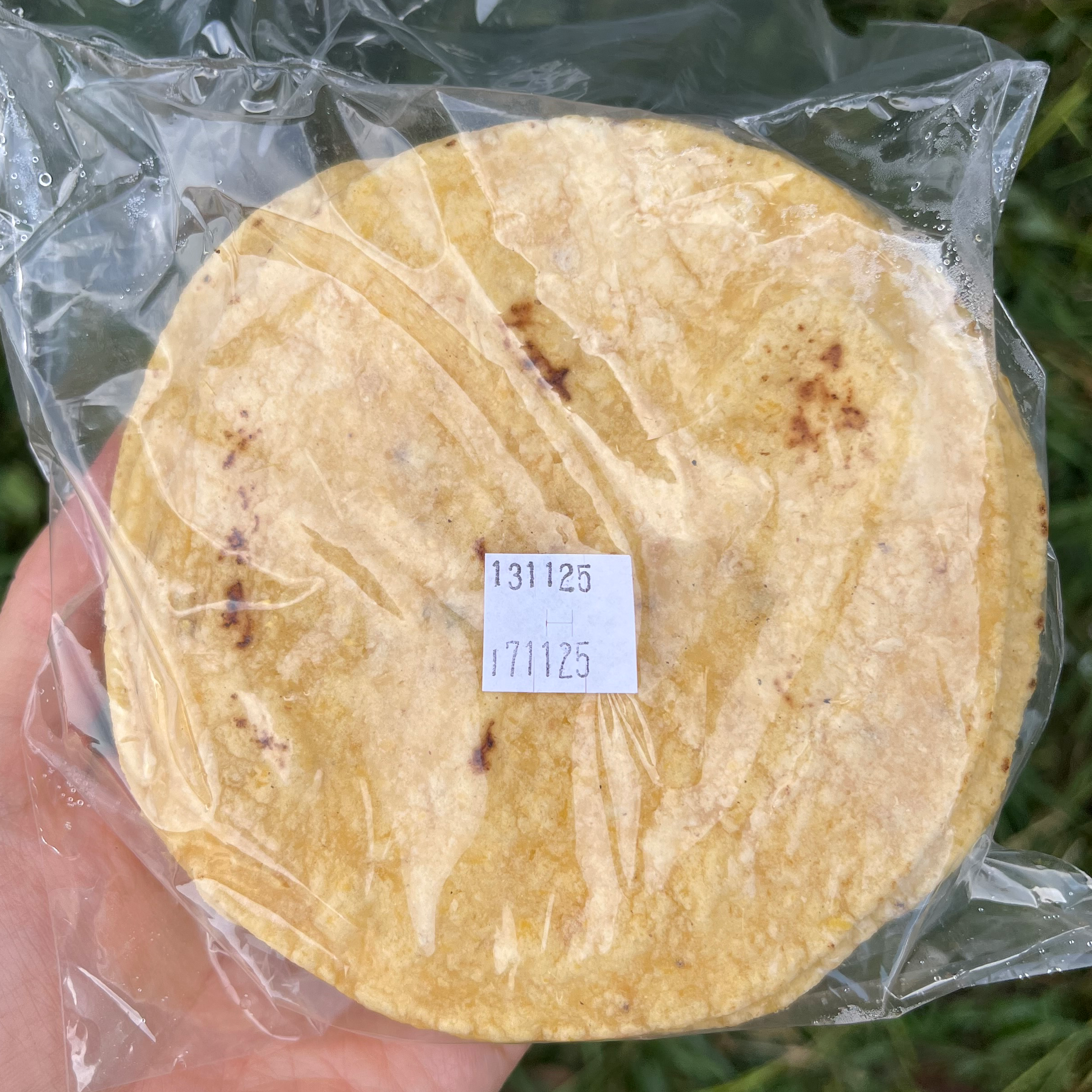 Tortillas de Maiz pequeñas 10 unidades por paquete (Small corn tortillas)