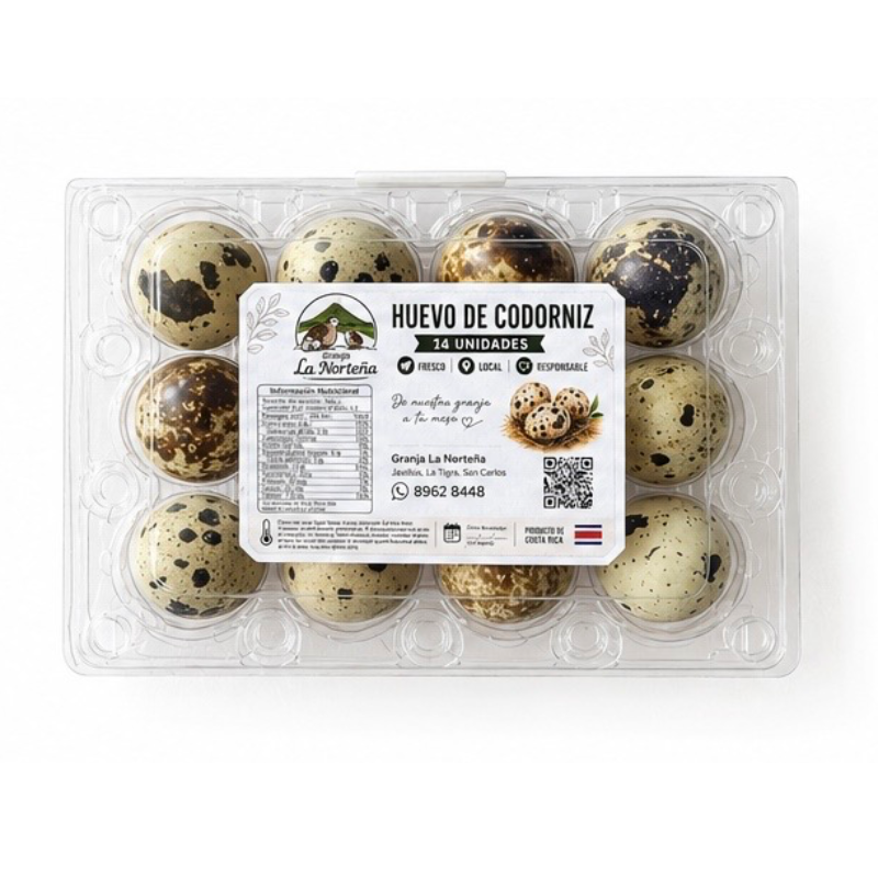 12 Huevos de Codorniz (Quail Eggs)