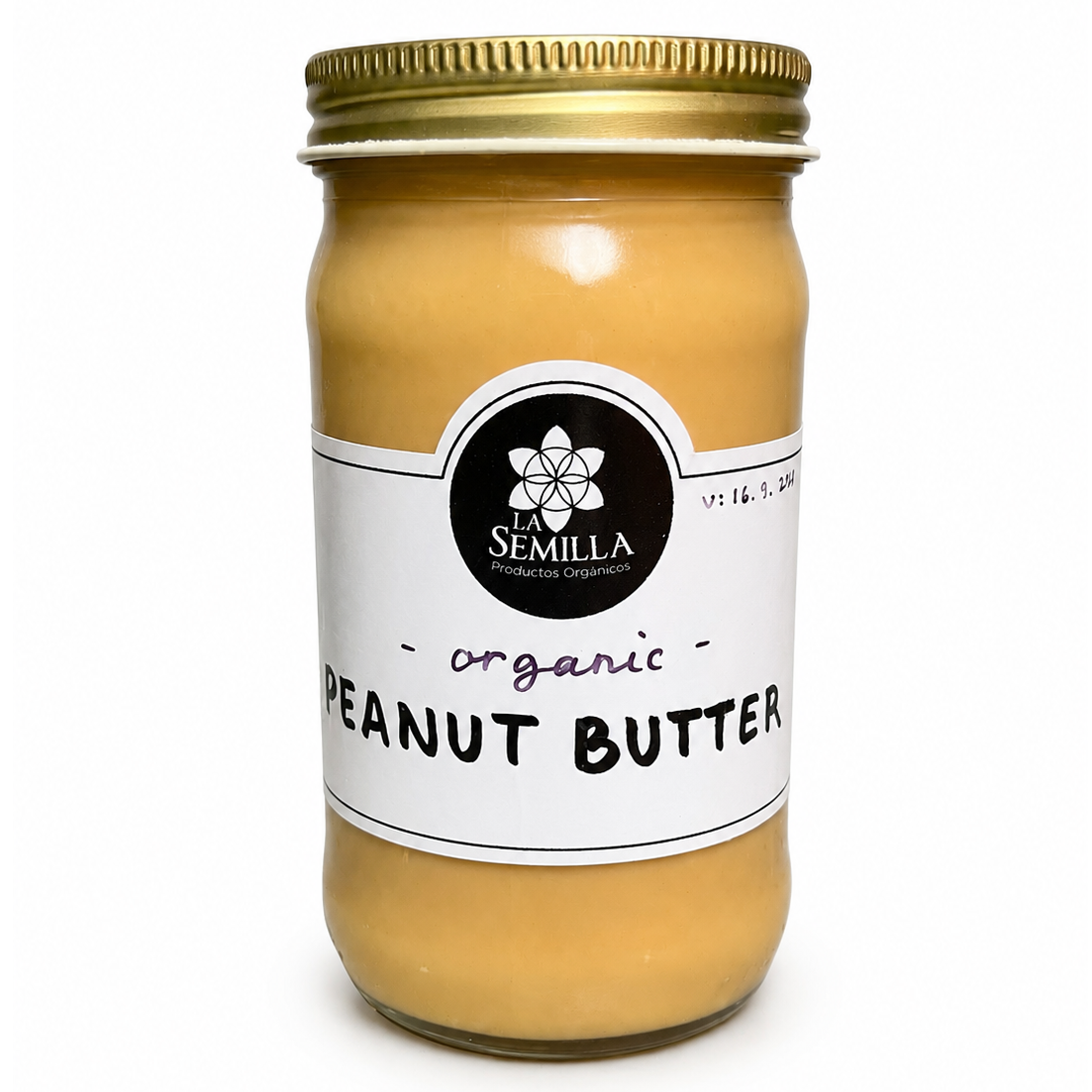 220g Mantequilla de Maní Orgánica (Organic Peanut Butter)