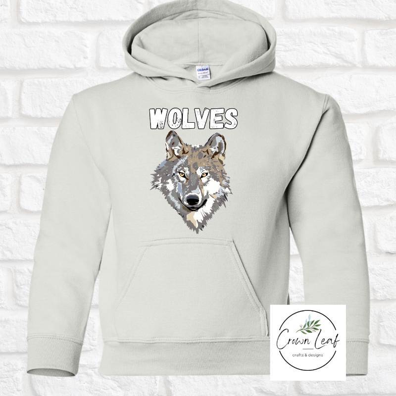 Wolves White Youth Options - Thumbnail (Preview) 3