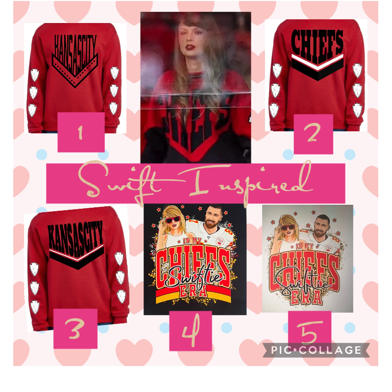 Chiefs Bold Design [Red Unisex Gildan Long-Sleeve Tee]  - Thumbnail (Preview) 2