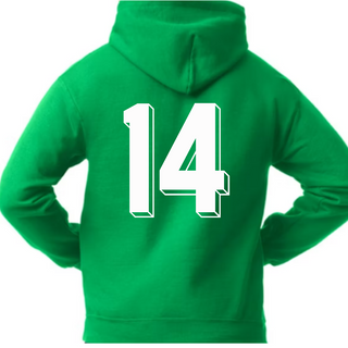 BSSHS Baseball Jaguar Mom Green Hoodie - Thumbnail 2