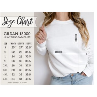 MIZ Front Only on White Gildan