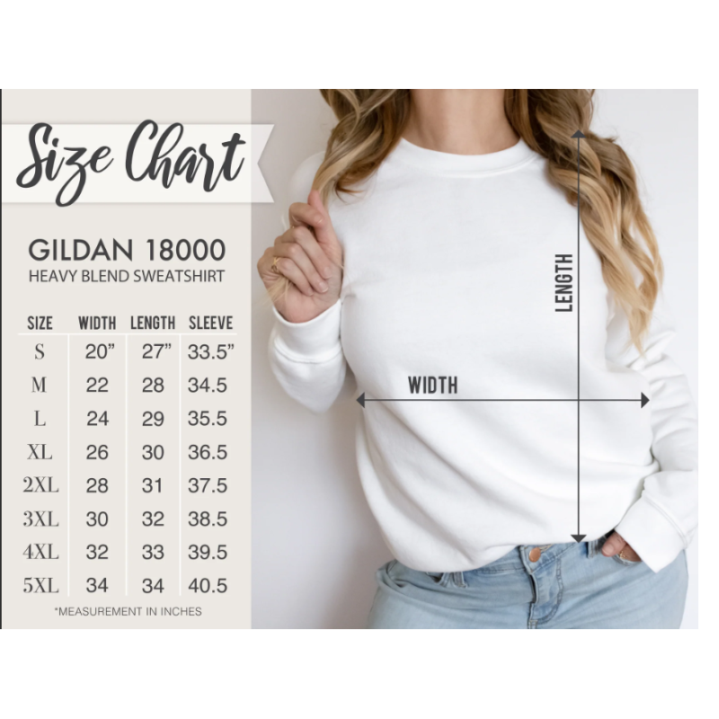 MIZ Front Only on White Gildan