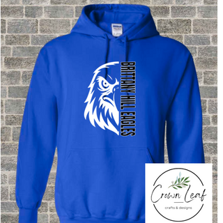 EAG/LES Brittany Hill on Black [Jerzees brand]