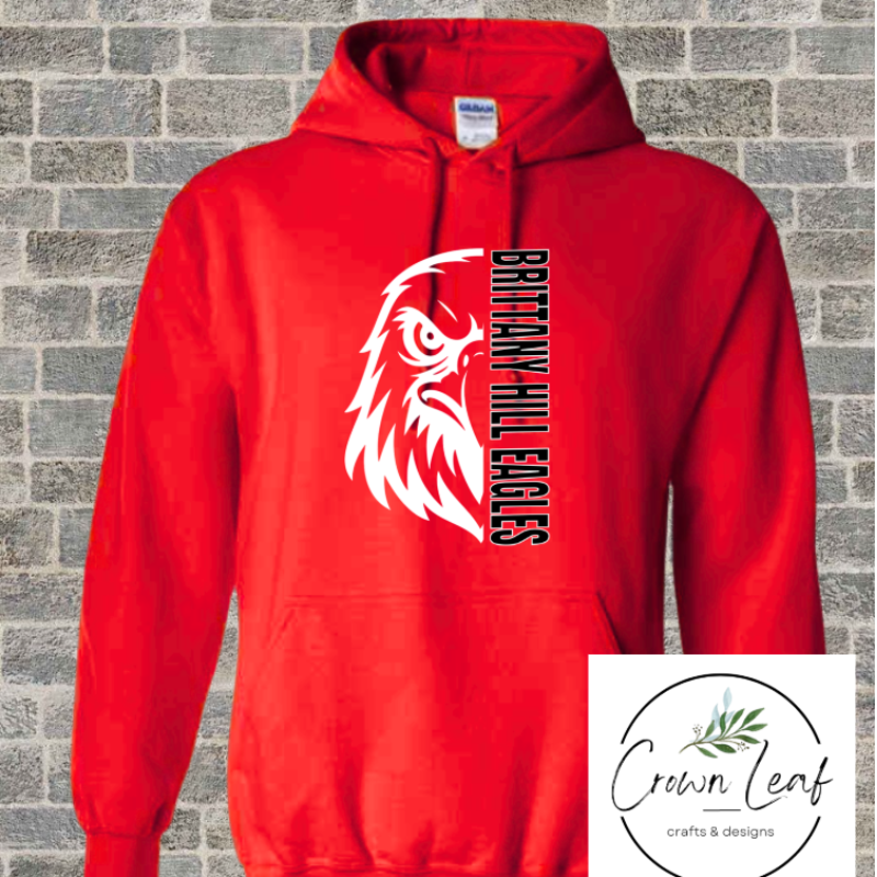 EAG/LES Brittany Hill on Black [Jerzees brand]